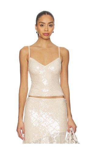 Eris Sequin Top in Neutral. - size M (also in S, XS) - Runaway The Label - Modalova