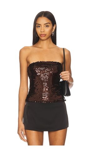 Anette Strapless Sequin Bustier in . Size S. Also in XS, M, L - Runaway The Label - Modalova