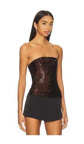 Anette Strapless Sequin Bustier in . Size M. Also in S, XL, XS - Runaway The Label - Modalova