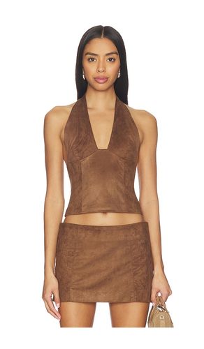 Kitty V-neck Halter Top in . - size M (also in S, XL, XS) - Runaway The Label - Modalova