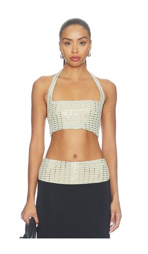 Ziva Sequin Halter Crop Top in . Größe L. Also in M, S, XL, XS - Runaway The Label - Modalova