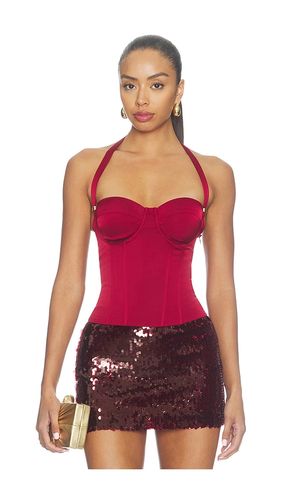 Tegan Halter Bustier in Red. - size L (also in M, S, XL, XS) - Runaway The Label - Modalova