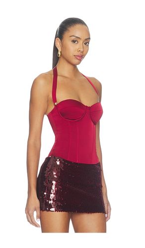 Tegan Halter Bustier in Red. - size L (also in M, S, XL, XS) - Runaway The Label - Modalova