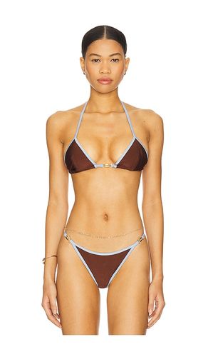 Miami Bikini Top in Chocolate. - size M (also in S, XS) - Runaway The Label - Modalova