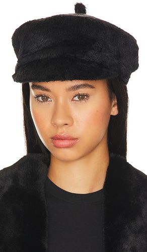 Gorra de piel sintética en color talla M en - Black. Talla M (también en S, XS) - Ruslan Baginskiy - Modalova