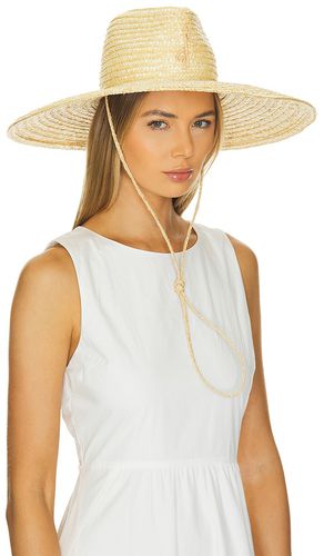 Monogram Embellished Fedora in Neutral. - size M (also in L, S, XL, XS) - Ruslan Baginskiy - Modalova