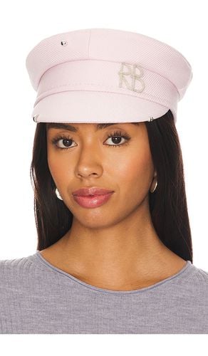 Pierced Logo-plaque Baker Boy Cap in Pink. - size L (also in S, XS) - Ruslan Baginskiy - Modalova