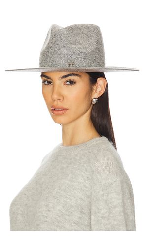 Logo Embellished Fedora Hat in . Size S, XS - Ruslan Baginskiy - Modalova