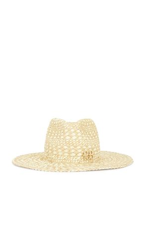 Rhomboidal Pattern Fedora Hat in . Size M. Also in S, XL - Ruslan Baginskiy - Modalova