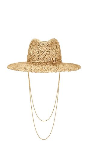 Cut Out Double Chain Strap Fedora Hat in . Taglia L. Also in M, S, XS - Ruslan Baginskiy - Modalova