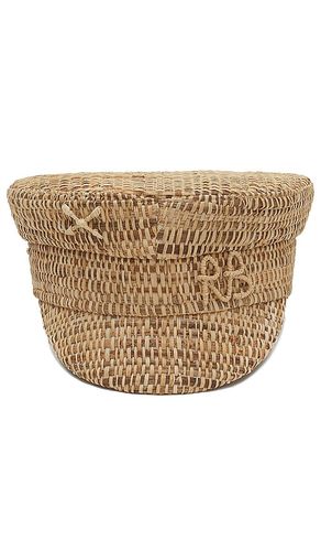 Monogram Embellished Baker Boy Cap in . Size S. Also in XS, M - Ruslan Baginskiy - Modalova