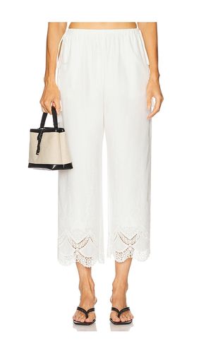 Embroidered Pant in . - size L (also in M) - REVOLVE x JJ - Modalova
