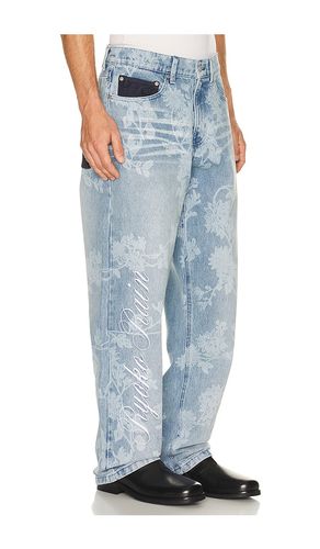 Laser Engraved Floral Jeans in . Size 30. Also in 32, 34, 36 - Ryoko Rain - Modalova