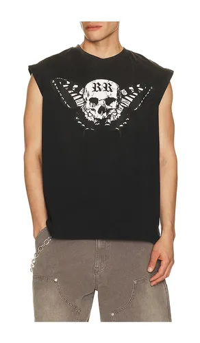Butterfly Skull Sleeveless Tee in . Taglia L. Also in M, S - Ryoko Rain - Modalova