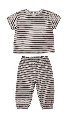 Kids Jersey Tee + Pant Set in Blue. - size 12-18M (also in 18-24M, 2-3yr, 4-5yr) - Rylee + Cru - Modalova