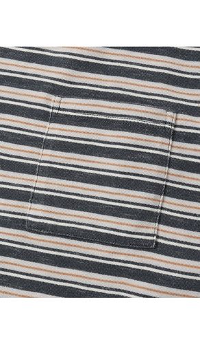 Kids Relaxed Long Sleeve Tee Bluestripe in . Taglia 18-24M. Also in 2-3yr, 4-5yr - Rylee + Cru - Modalova