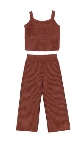 Kids Fuzzy Knit Lounge Set in . Taglia 2-3yr. Also in 4-5yr - Rylee + Cru - Modalova