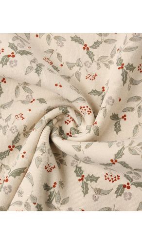 Kids Organic Long Sleeve Pajama Set in Cream. - size 18-24M (also in 2-3yr, 4-5yr) - Rylee + Cru - Modalova