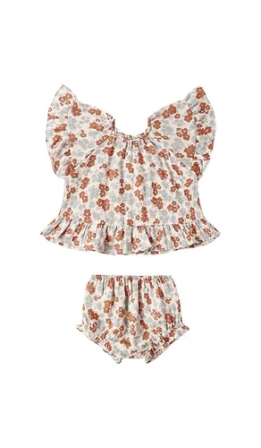 Butterfly Top & Bloomer Set in ,. Size 18-24M. Also in 6-12M - Rylee + Cru - Modalova