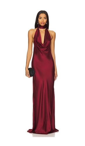 X REVOLVE Amelia Gown in Burgundy. - size L (also in M, S, XS) - Stone Cold Fox - Modalova