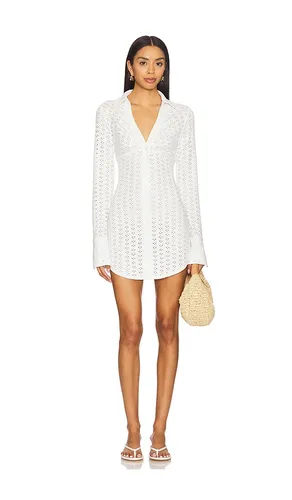 X REVOLVE Lala Eyelet Dress in . - size M (also in S, XL, XS, XXS) - Stone Cold Fox - Modalova