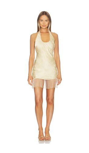 X REVOLVE Kovi Beaded Mini Dress in . Taglia S. Also in M, L, XL - Stone Cold Fox - Modalova