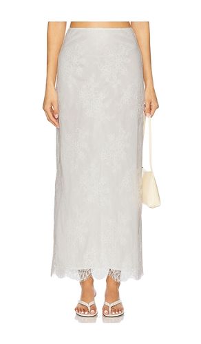 X REVOLVE Audrey Maxi Skirt in . - size L (also in M, S, XL, XS) - Stone Cold Fox - Modalova