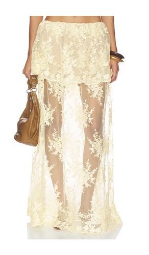 X REVOLVE Celia Maxi Skirt in . Taglia L. Also in S - Stone Cold Fox - Modalova