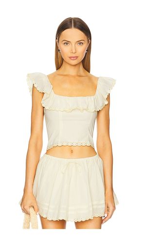 X REVOLVE Abby Top in Yellow. - size L (also in M, S, XL, XS) - Stone Cold Fox - Modalova