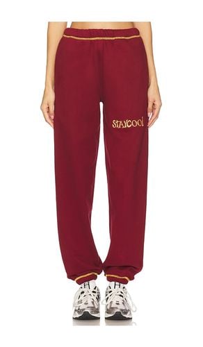 Star Sweatpant in Burgundy. - size L (also in M, S, XL/1X) - Stay Cool - Modalova