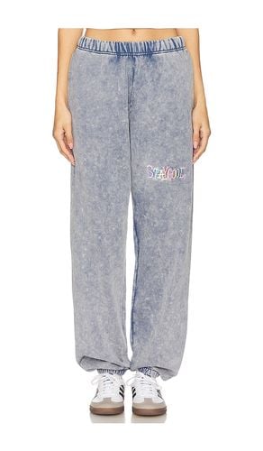 Tribal Acid Wash Sweatpant in Blue. - size L (also in M, S, XL/1X) - Stay Cool - Modalova