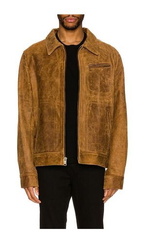Duke Unlined Rough Suede Jacket in . Size L. Also in M - Schott - Modalova