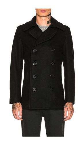 Slim Fit Peacoat in . Size L. Also in S, XL - Schott - Modalova