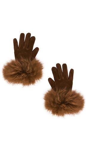 Dawson Suede Gloves in . Size L/XL. Also in S/M - Susanna Chow - Modalova