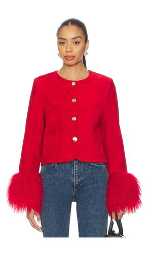 Frida Suede Jacket in . Size S. Also in M - Susanna Chow - Modalova