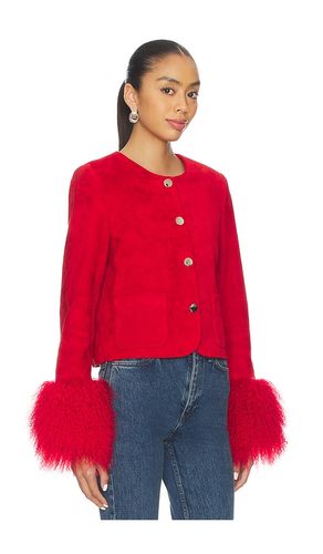Frida Suede Jacket in . Size M. Also in S - Susanna Chow - Modalova
