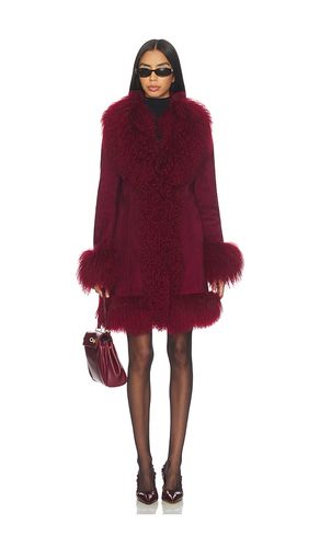 Dorothy Suede Midi Coat in . - size S (also in M, L) - Susanna Chow - Modalova
