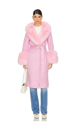 Jojo Cashmere Fur Coat in . - size L (also in S) - Susanna Chow - Modalova