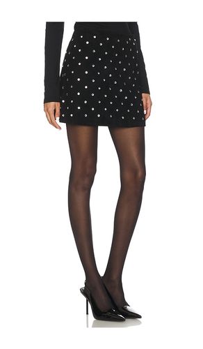 Demi Diamante Suede Skirt in . - size S (also in M) - Susanna Chow - Modalova