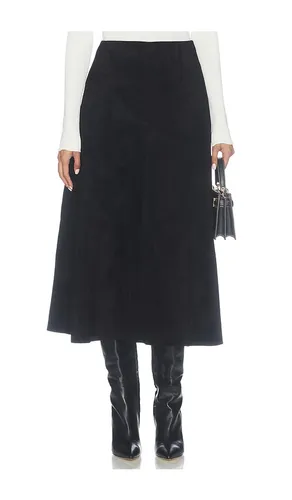 Alara Suede Maxi Skirt in . - size XS (also in S, M) - Susanna Chow - Modalova