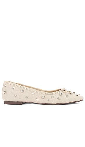 Arissa Crystal Flat in Neutral. - size 10 (also in 6, 6.5, 7, 8, 8.5, 9, 9.5) - Schutz - Modalova