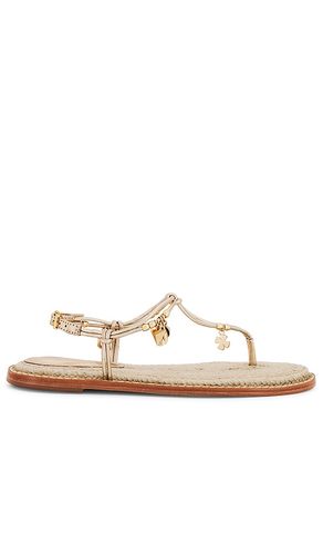 Mitchel Sandal in Metallic Gold. - size 6.5 (also in 7, 8.5, 9.5) - Schutz - Modalova