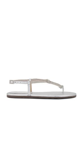 Treasure Sandal in Metallic Silver, grey. - size 6.5 (also in 8.5) - Schutz - Modalova