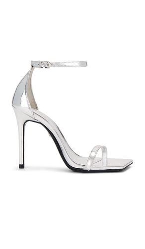 Jenna Sandal in Metallic Silver. - size 10 (also in 9, 9.5) - Schutz - Modalova