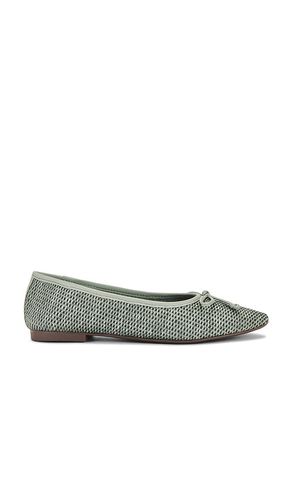 Arissa Flat in Teal. - size 10 (also in 6, 6.5, 7, 7.5, 8, 8.5, 9, 9.5) - Schutz - Modalova