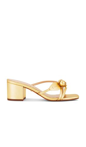 Alma Mule in Metallic Gold. - size 6 (also in 6.5) - Schutz - Modalova