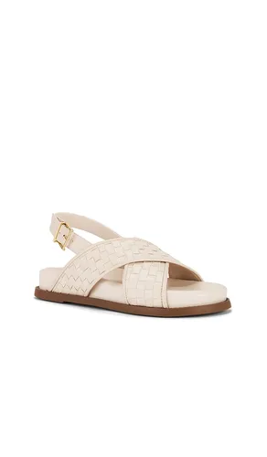 Ruby Sporty Sandal in Cream. - size 8 (also in 8.5) - Schutz - Modalova