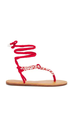 Claire Sandal in Red. - size 10 (also in 6, 6.5, 7.5, 8, 8.5, 9.5) - Schutz - Modalova