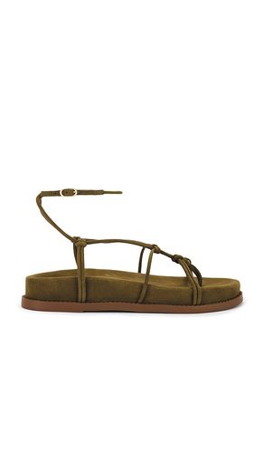 Calabria Mid Sandal in Olive. - size 7.5 (also in 9, 9.5) - Schutz - Modalova