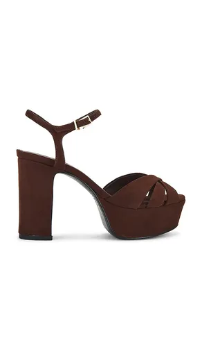 Keefa Sandal in Brown. - size 10 (also in 6, 6.5, 7, 7.5, 8, 8.5, 9, 9.5) - Schutz - Modalova